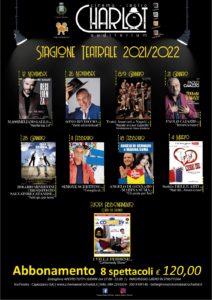 STAGIONE TEATRALE 2021-2022